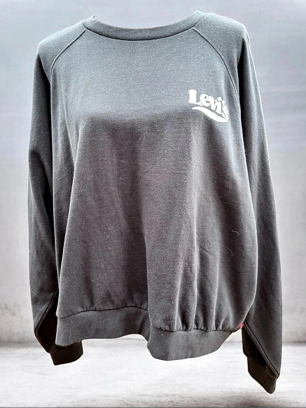 Levi's Graphic Heritage Sport Crewneck Sweatshirt Black 2X NWT